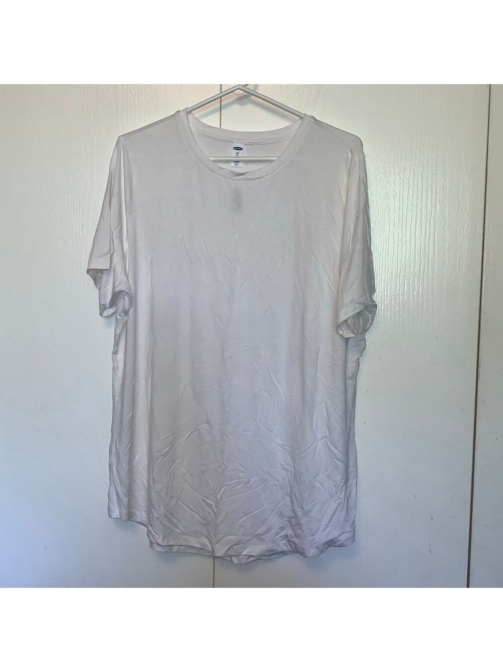 Women's Old Navy Luxe T-Shirt XL Tall White